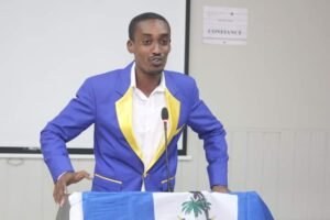 Valéry Coquillon, porte parole Ayiti Nou Vle a