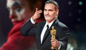 Joaquin Phoenix et son oscar de meilleur acteur pour son rôle dans Joker en 2020 crédit photo: Google