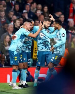 Photo de l'équipe de Southampton, crédit photo: @southampton